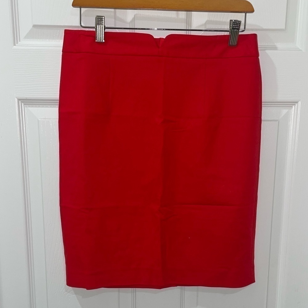 Andrea Jovine Red Pencil Skirt SZ 6​​​​​​​​​​​​